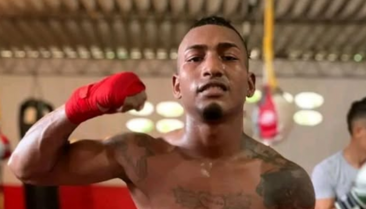 Boxeador Yeiner Gómez, desmembrado. Foto redes: Facebook Jhón Sándóvál