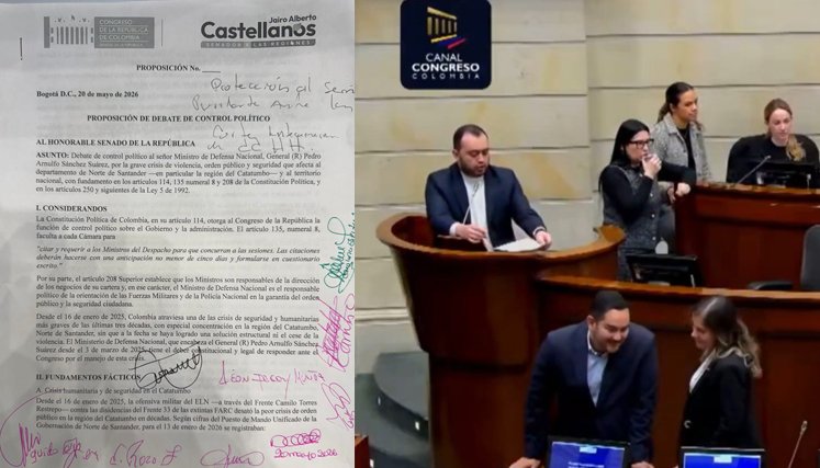 CITACION AL MINDEFENSA 