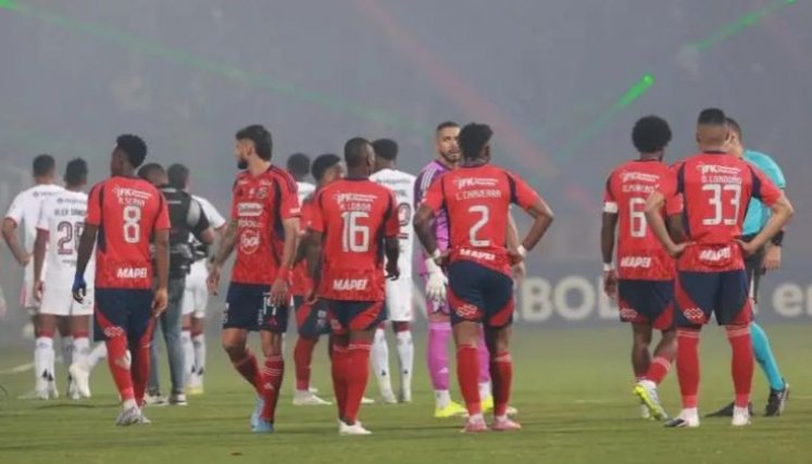 Oficial: Conmebol emitió dura sanción contra el DIM por desmanes en el partido contra Flamengo en el Atanasio