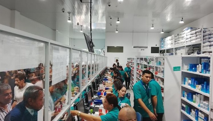 Droguería Cafam, dispensario de usuarios de Nueva EPS./Foto Cortesía