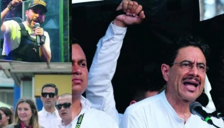 Detrás de escudos y hasta con 40 escoltas: así blindan las campañas de Abelardo, Paloma y Cepeda