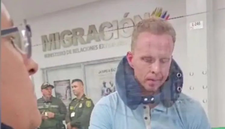 Extranjero expulsado por Migración Colombia
