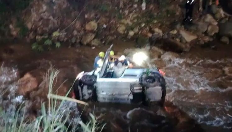 Accidente en Itagüí. Foto El Colombiano