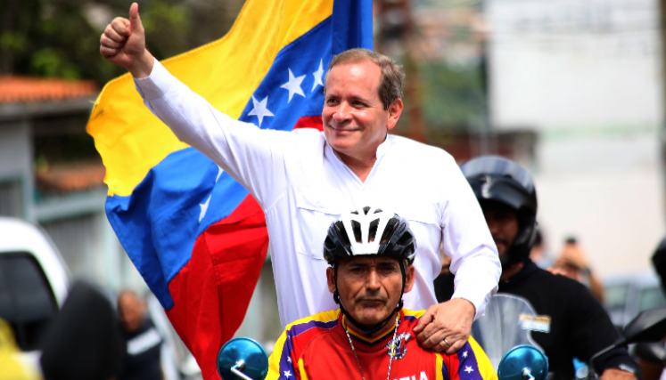 Juan Pablo Guanipa, político opositor venezolano. 