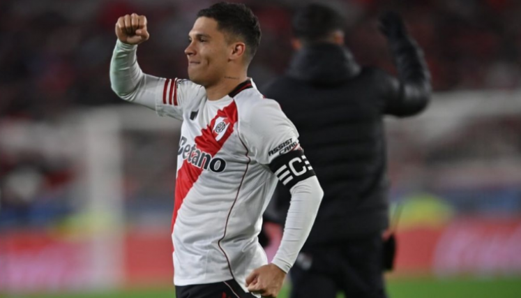 Juanfer Quintero, River Plate. Captura tomada de Instagram: juanferquinterop