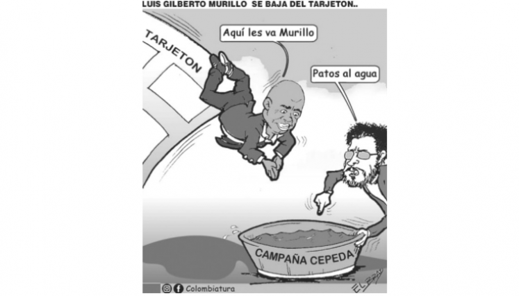 Luis Gilberto Murillo se baja del tarjetón