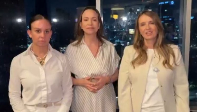 PALOMA VALENCIA SE REUNIÓ CON MARÍA CORINA MACHADO, PREMIO NOBEL DE PAZ