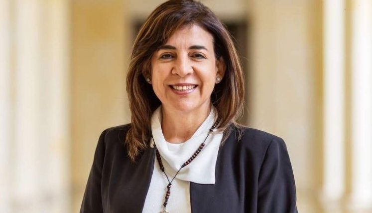 Exsenadora Milla Romero Soto adhirió a la campaña de Abelardo de la Espriella./Foto Archivo