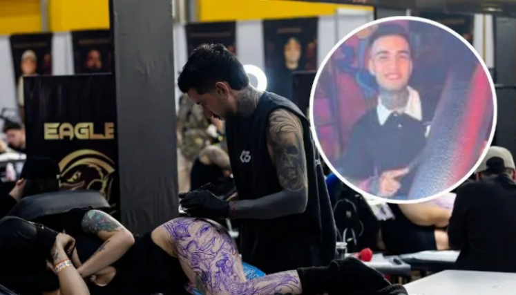Murió por hacerse un tatuaje, Medellín. Foto: Camilo Suárez y cortesía
