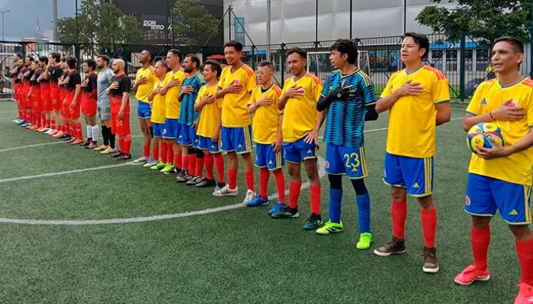 Selección Colombia de fútbol para trasplantados. 