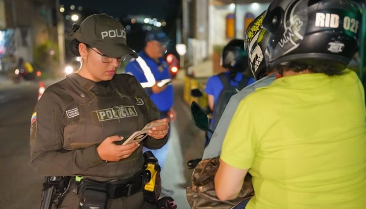 En Ocaña se intensifican operativos ante la indisciplina de los conductores.