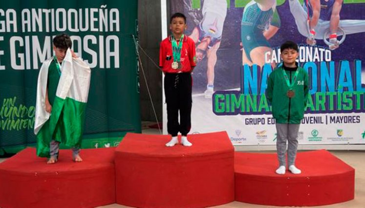 Samuel Herrera, gimnasia artística. 