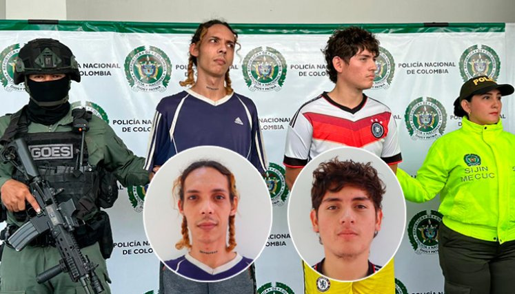 Emerson Henríquez y Cristian Martínez. / Foto: cortesía