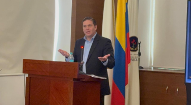 Juan Carlos Pinzón, candidato presidencial.