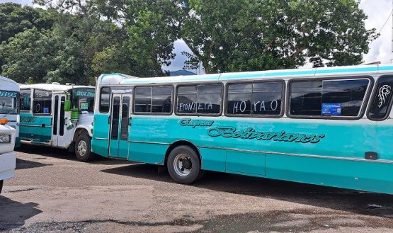 Transportistas exhortan a las cancillerías de Colombia y Venezuela a resolver problemas y cumplir con el Tratado de Tonchalá. Foto Anggy Polanco / La Opinión.