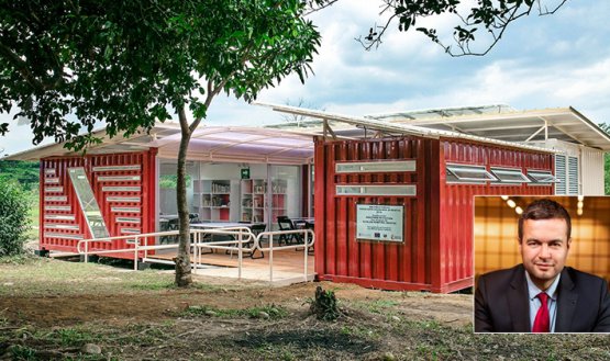  Jairo Valencia, presidente de Econtainers. / Foto Cortesía
