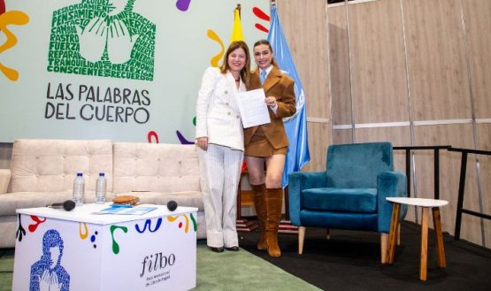Marcela Mar, la primera embajadora de ONU Mujeres en Colombia.