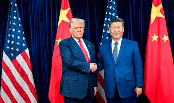 Los presidentes de Estados Unidos, Donald Trump, y China, Xi Jinping.