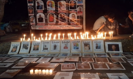 Se calcula que cerca de 80 colombianos están presos en Venezuela.