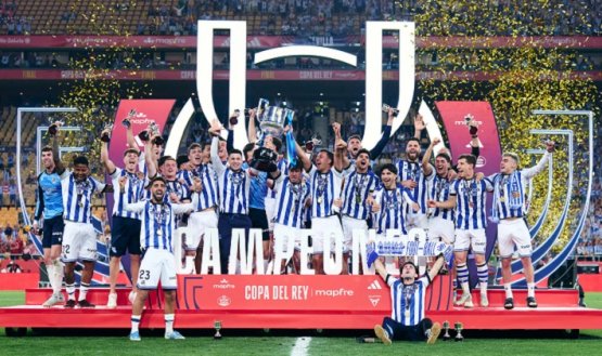 La Real Sociedad, seis años después volvió a conquistar la Copa del Rey, y el Atlético de Madrid, completó 13 años sin ganarla. Ahora solo lo queda luchar por el título de la Liga de Campeones.