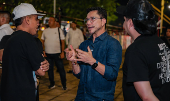 Carlos Caicedo visitó Cúcuta como parte de su campaña presidencial. 