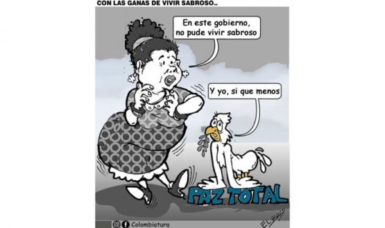 Con las ganas de vivir sabroso