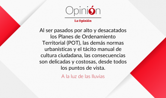 A la luz de las lluvias