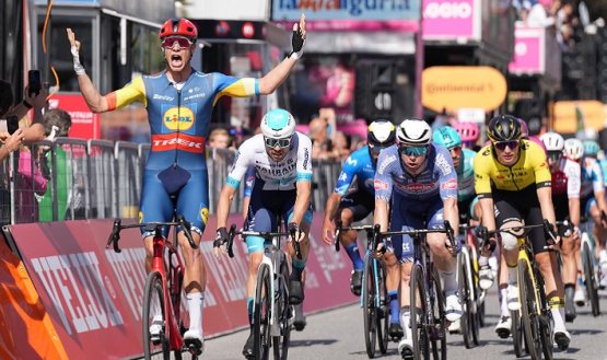Jonathan Milan, ciclista italiano del lidl Trek