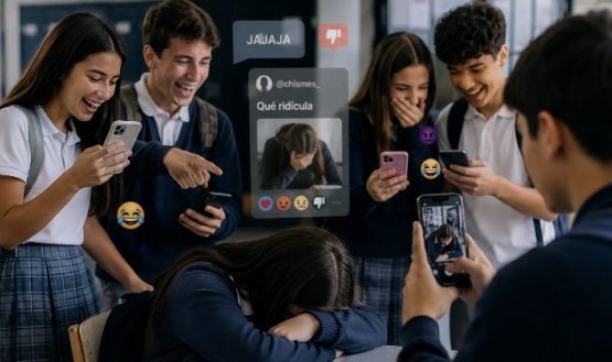 Las víctimas de bullying muchas veces presentan cambios de comportamiento, tristeza persistente, aislamiento o rechazo al colegio. Fotos cortesía