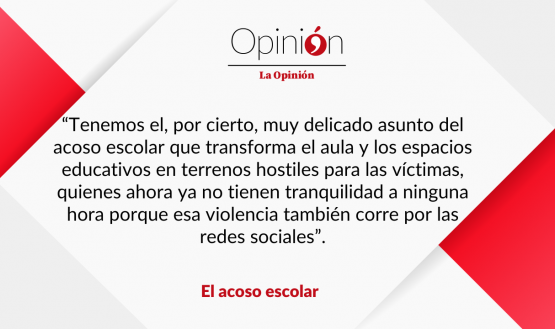 El acoso escolar