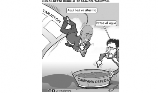 Luis Gilberto Murillo se baja del tarjetón