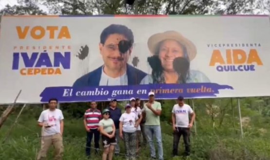 VANDALIZAN VALLA DE CEPEDA EN CHINACOTA 