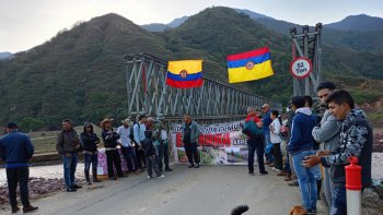 Damnificados de El Tarrita bloquean la vía Cúcuta - Ocaña y exigen la presencia del gobierno 