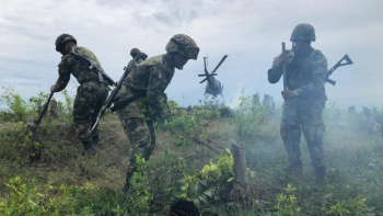 La erradicación forzada que adelanta la Fuerza Pública.