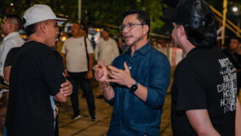 Carlos Caicedo visitó Cúcuta como parte de su campaña presidencial. 
