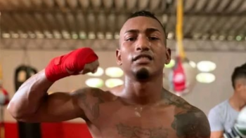Boxeador Yeiner Gómez, desmembrado. Foto redes: Facebook Jhón Sándóvál