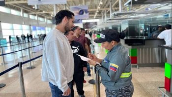 Este 15 de mayo arribó a Caracas un vuelo del programa Vuelve a la Patria procedente de Miami con 162 personas