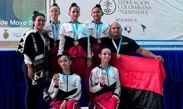 La selección Norte de gimnasia rítmica tuvo buena presentación en Nacional celebrado en Paipa. 
