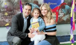 Fruto del matrimonio entre la presentadora y Alejandro Falla, tuvieron una hija, Luna. Nacida el 24 de enero del 2015./ Foto: Instagram