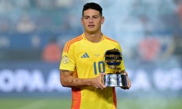 ¡Gracias por tanto, capitán! James fue elegido mejor jugador de la Copa América 2024