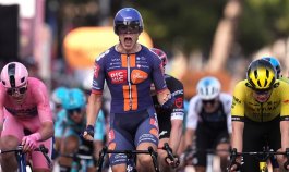 Casper Van Uden (Lidl Trek), vencedor de la etapa.