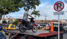 En Ocaña inician puestos de control para sancionar a los conductores indisciplinados.