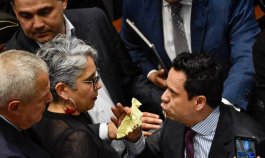 Acalorada votación de la Consulta Popular en el Senado./Foto Colprensa