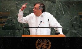 Discurso de Petro en la ONU. Foto cortesía Presidencia.