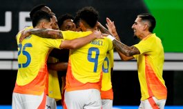 Selección Colombia vs México.  Foto Federación Colombiana de Fútbol