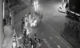 Taxista borracho arrolló a varias personas en Bogotá