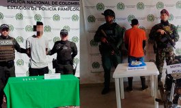 Dos capturados dejaron las acciones preventivas del Denor. / Foto cortesía