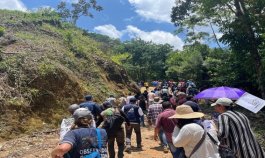 Moradores del corregimiento Agua de la Virgen exigen a los violentos que cesen su accionar.