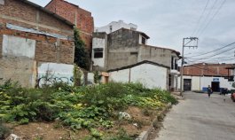 Damnificados del barrio Las Mercedes solicitan levantar las viviendas colapsadas hace 4 años.