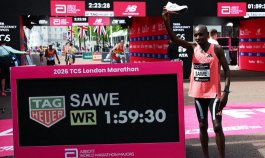 El africano Sabastian Sawe, hace historia en las carreras de largo aliento.
